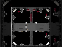 500×500×68 mm sia all'interno che all'esterno