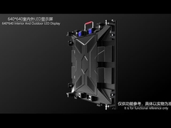 Sia per interni che per interni 640*640*61,5 mm armadi in alluminio per moduli di schermo a led da 320*160 mm