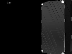 Apparecchi di alluminio per armadi interni da 320*640 mm per moduli a schermo led da 320*160 mm