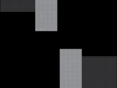 640*1920mm per schermo di poster pieghevole a fusione a strisce, stile supporto e stile base