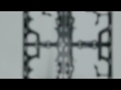 500*500*76,5 mm armadio in argento in alluminio sia all'interno che all'esterno