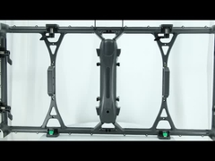 1000*500*69 mm Costumi per armadi in alluminio per moduli di visualizzazione a led p3.91 mm