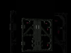 500 mm*500 mm Costumi per armadi di alluminio per moduli a schermo led da 250 mm*250 mm