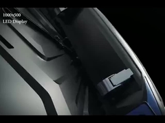 P3.91 Armadio in alluminio da interno ed esterno 1000mm*500mm*69mm