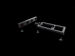 Installazione del display LED a noleggio della base e della staffa - 25s