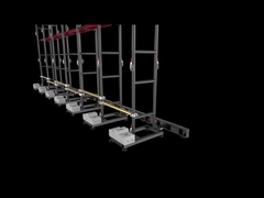 Noleggio display a LED Installazione della base e del supporto 4 28s