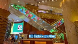Vetro fotoelettrico a LED per esterni