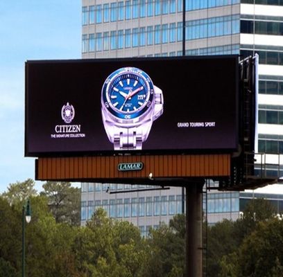 Risparmio energetico, frequenza di aggiornamento elevata per esterni LED Video Walls Luminosità 3000-12000nits Display LED IP65
