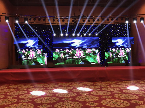 parete dell'esposizione locativa di 3.91mm LED video per gli eventi all'aperto dell'interno