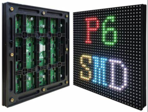 32x32 Dots Full Color Waterproof Outdoor ha condotto il FCC dello schermo di visualizzazione P6 IP65
