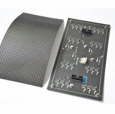 Longda Modulo flessibile P4 Display LED flessibile Modulo morbido pubblicitario LED Video Modulo schermo murale