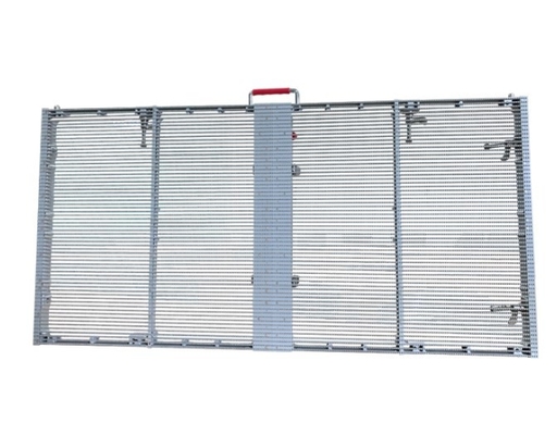 220W/ M2 di esposizione trasparente 5000nits 7.8mm del LED Mesh Screen Outdoor Glass Window