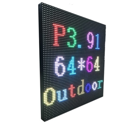 Schermo locativo del LED della video della parete fase all'aperto dell'interno LED dello schermo P3.91 P4.81