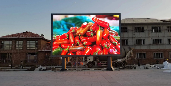 ferro all'aperto dell'esposizione di colore pieno delle pareti di 300W P8 P10 LED il video impermeabilizza il ² di 7000cd/M