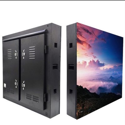 ferro all'aperto dell'esposizione di colore pieno delle pareti di 300W P8 P10 LED il video impermeabilizza il ² di 7000cd/M