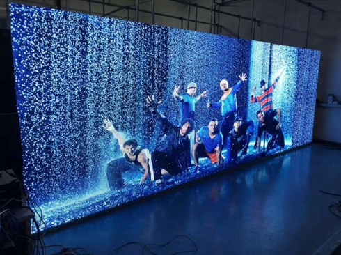 Pannello di parete dello schermo del contesto della fase di P3.91 HD LED video 3.91mm dell'interno