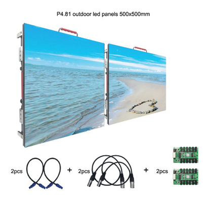 Il video all'aperto di P4.81mm LED mura lo schermo principale esile locativo di luminosità 4.81mm dei pixel
