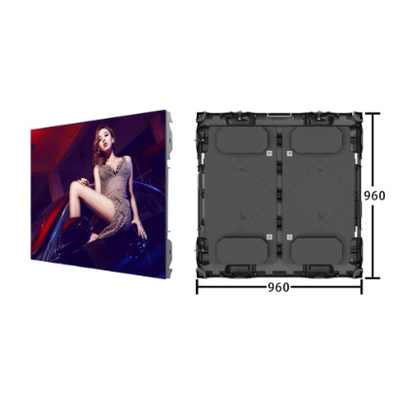 Video schermo all'aperto impermeabile di colore pieno delle pareti IP65 P2.5 P3 P4 P5 P6 P8 P10 del LED