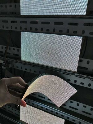 Schermo LED a colori per interni, modulo morbido, facile da mantenere, sistema Novastar