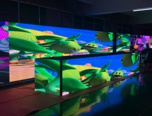 64*64pixel ha personalizzato il passo del pixel dell'esposizione di LED 200W/Sqm 3.91mm