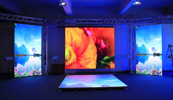 Schermo LED interattivo da interno/esterno durevole con telecomando / controllo DMX