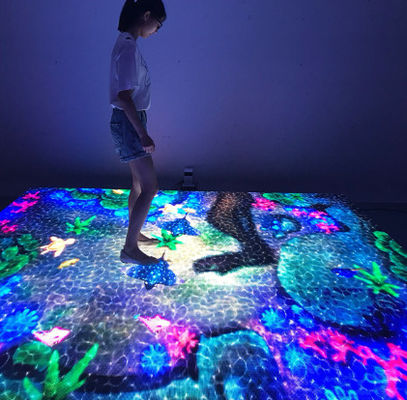 Pavimento da ballo a LED con dimensioni personalizzate IP65 leggero per eventi commerciali