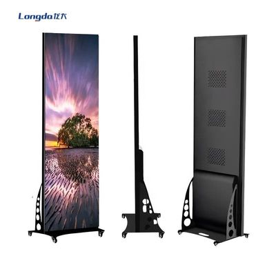 Poster pubblicitario video con display LED indoor Full Color HD P1.25 P1.538 P1.86 P2 P2.5 P3