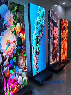 Poster pubblicitario video con display LED indoor Full Color HD P1.25 P1.538 P1.86 P2 P2.5 P3