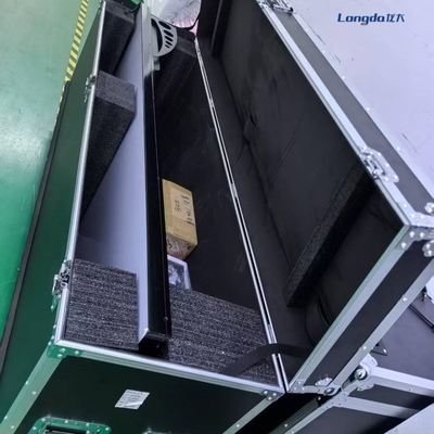 Schermo LED pieghevole ultra sottile HD P1.86 per pubblicità, lettore video, poster luminoso