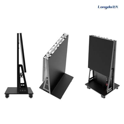 Schermo LED pieghevole ultra sottile HD P1.86 per pubblicità, lettore video, poster luminoso