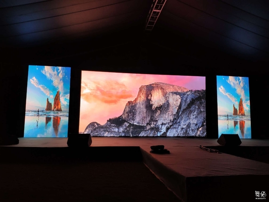 Parete SMD di LED di colore pieno video del Governo locativo dell'esposizione 500X500mm