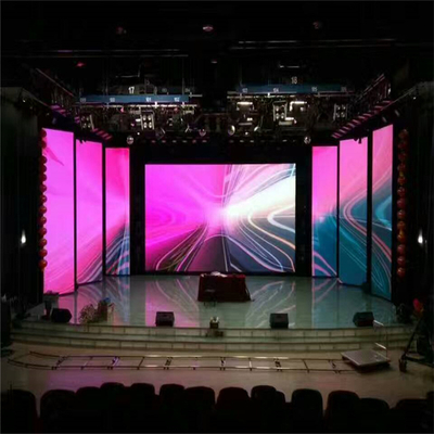 Schermo locativo del LED della video della parete fase all'aperto dell'interno LED dello schermo P3.91 P4.81