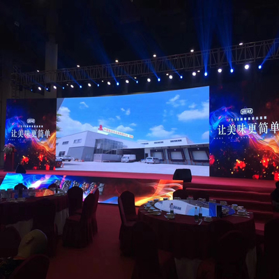 L'esposizione di LED locativa P3.91 IP65 impermeabile all'aperto ha condotto la video parete
