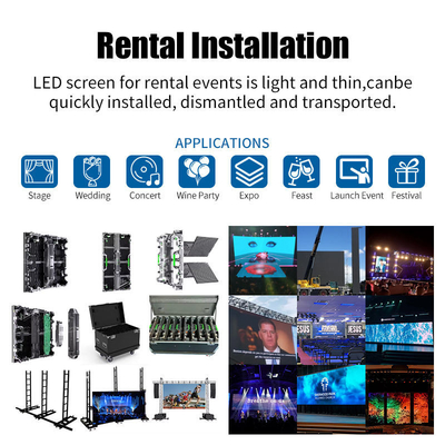 Display LED a pixel piccolo per animazione 32 * 16cm ODM Cabinet 640 * 480mm