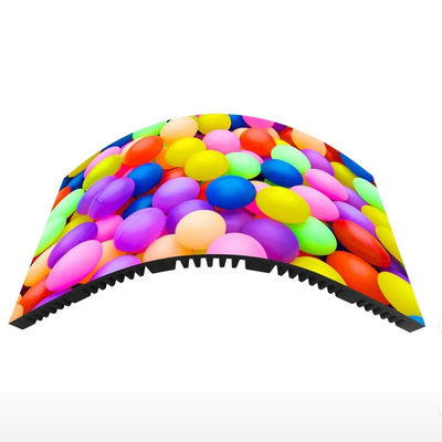 P2 320*160mm Led Flexible Module 600nits High Resolution Curved Led Video Wall