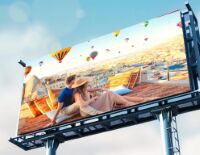 Cartellone digitale P10 per esterni ad alta luminosità, 960*960mm, armadio in ferro per display commerciale