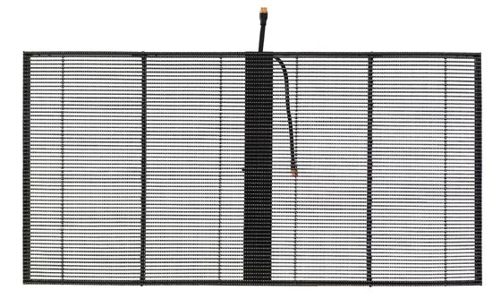 ODM all'aperto di ricerca dello schermo di vetro trasparente commerciale SMD1921 1/2 di pubblicità LED