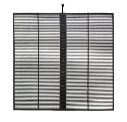 220W/ M2 di esposizione trasparente 5000nits 7.8mm del LED Mesh Screen Outdoor Glass Window
