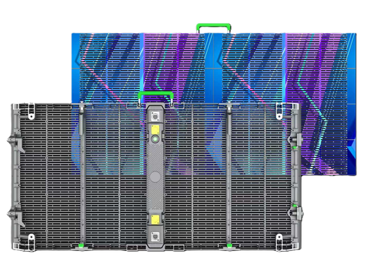 Schermo LED trasparente integrato in vetro 3,91 mm-7,82 mm per pubblicità edilizia
