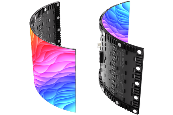 Display LED Curvo a Colori P5 1R1G1B per Esterni con Ampio Angolo di Visione