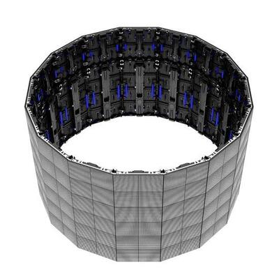 Il ODM ultra leggero 1R1G1B ha curvato lo schermo principale per la sala riunioni ROHS sincrono