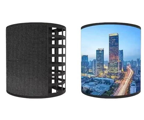 192*192mm SMD 2121 curvo distanza di osservazione principale dell'armadietto di esposizione P3mm 30m