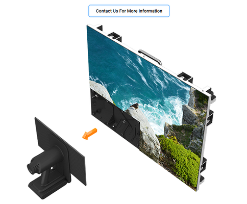 Schermo LED a passo ridotto con rapporto 16:9, pixel display per interni P0.93 P1.25 P1.56 P1.875 ODM