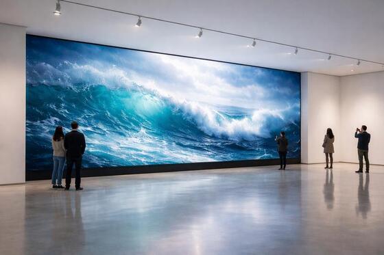 LONGDA Small Pixel Led Display P1.56 Interno a colori per conferenze Video Wall ISO9001