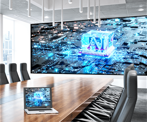 LONGDA Small Pixel Led Display P1.56 Interno a colori per conferenze Video Wall ISO9001