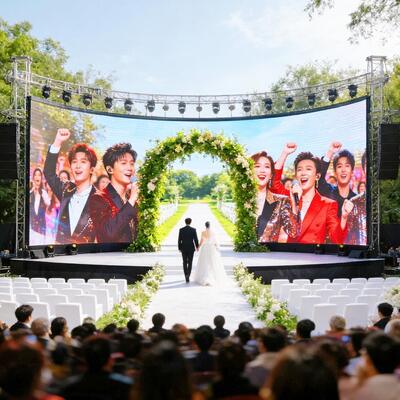 Noleggio Schermo Led Matrimonio P5 Parete Led Sfondo Palco Concerto