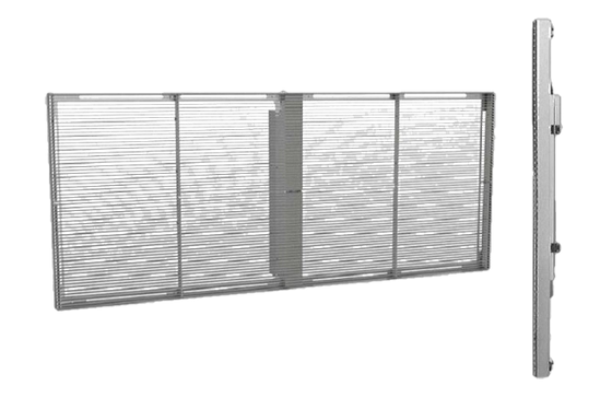 ISO14001 Display interattivo creativo a LED trasparente ODM Per centri commerciali