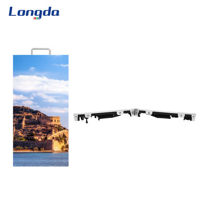 Mobile in alluminio pressofuso durevole per display a LED per interni P4.81 1000mmx500mm