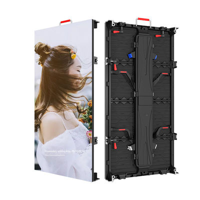 Mobile in alluminio pressofuso durevole per display a LED per interni P4.81 1000mmx500mm