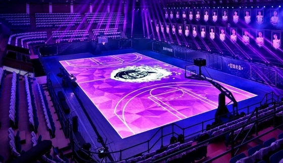 52×52 punteggia il livello principale variopinto dell'affitto P4.81mm di 3840Hz Dance Floor rinfresca